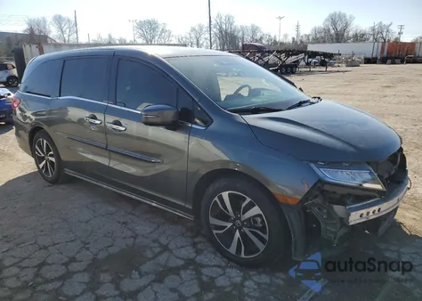 2018 Honda Odyssey Elite из США, поврежденный, VIN 5FNRL6H9XJB018383